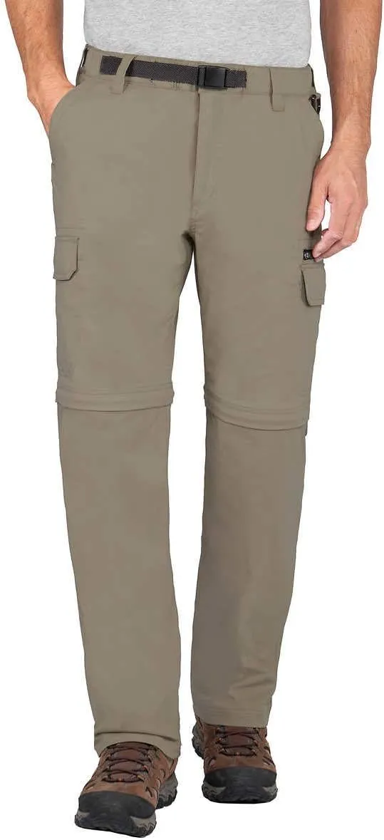 Mens Lightweight Convertible Stretch Cargo Pants & Shorts (Sand, Mx34)
