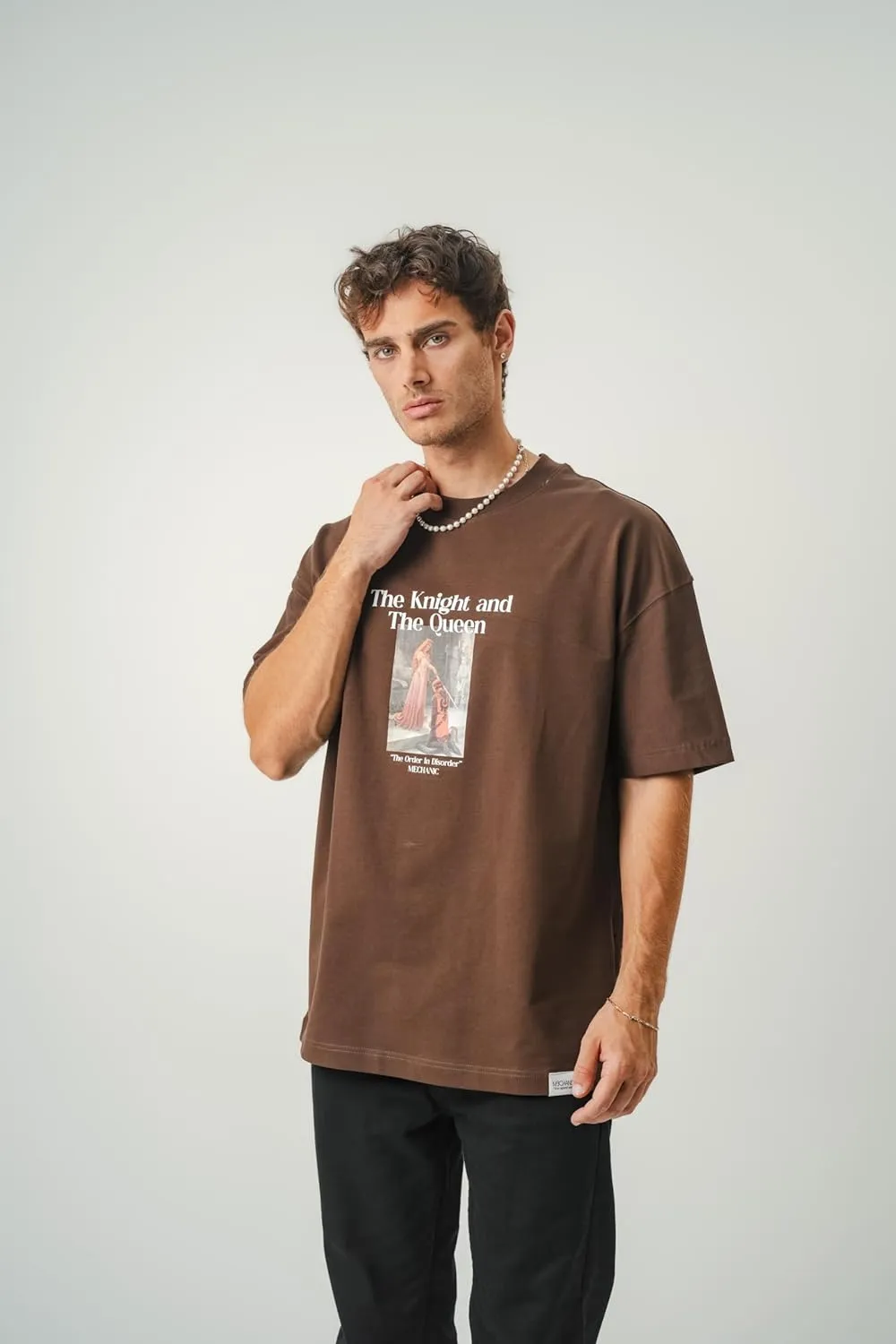 Men's Oversized T-Shirts Heavyweight Cotton Tee Crew Neck Short Sleeve T Shirts Loose Fit Basic Essential Soft Classic Tees