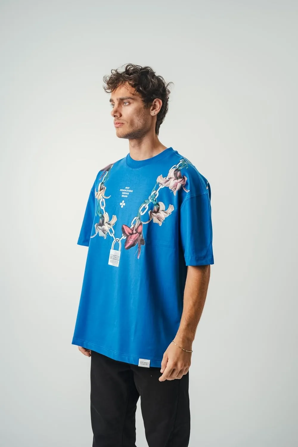 Men's Oversized T-Shirts Heavyweight Cotton Tee Crew Neck Short Sleeve T Shirts Loose Fit Basic Essential Soft Classic Tees