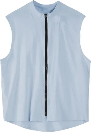 Men's Summer Beach Tank Tops Sleeveless Zip Up Gym Bodybuilding Fitness Workout Muscle Shirt Casual Textured Tanks