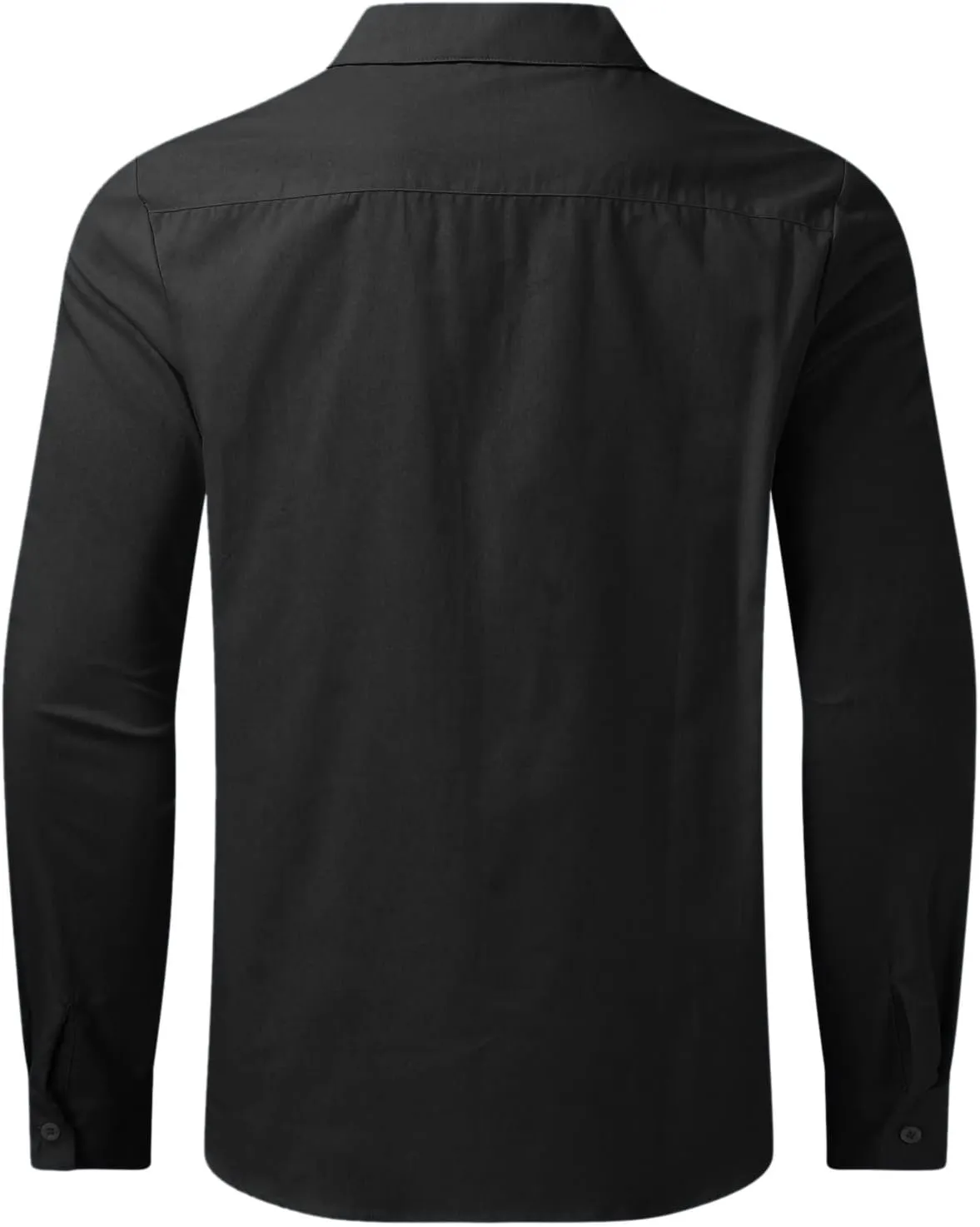 Mens Summer Linen Cotton Shirts Long Sleeve Quarter-Zip Casual Hawaiian Beach Yoga T Shirts Loose Fit Golf Polos T-Shirts