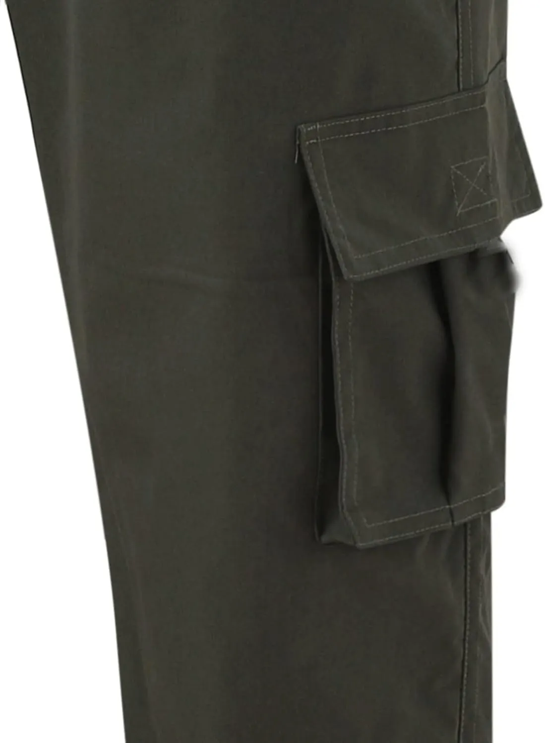 Mens Tactical Cargo Pants Mens Casual Pants Elastic Waist Restaurant Pants for Mens Lounge Sweatpants Camp Pants