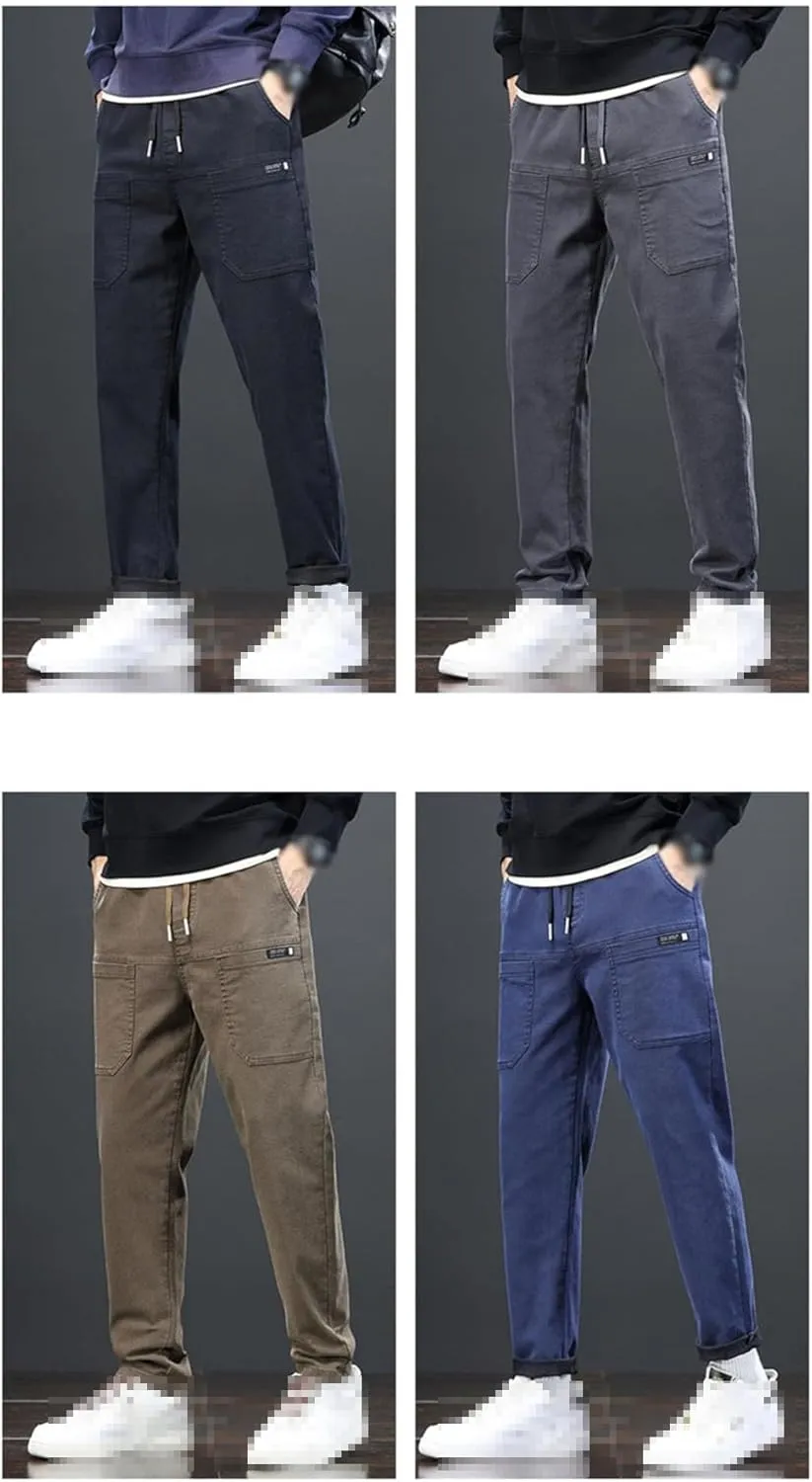 MultiPants - High Stretch Multi-Pocket Cargo Pants, Men's Stretch Casual Cargo Pants