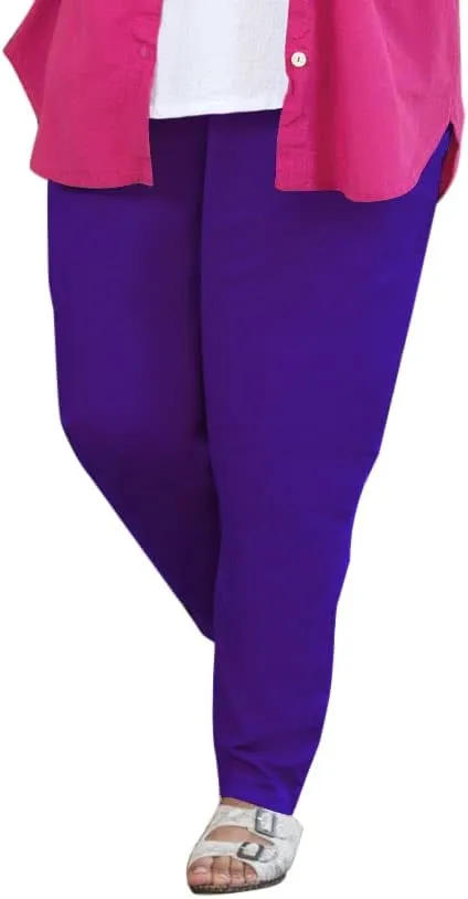 Plus Size Tailored Stretch Twill Pants