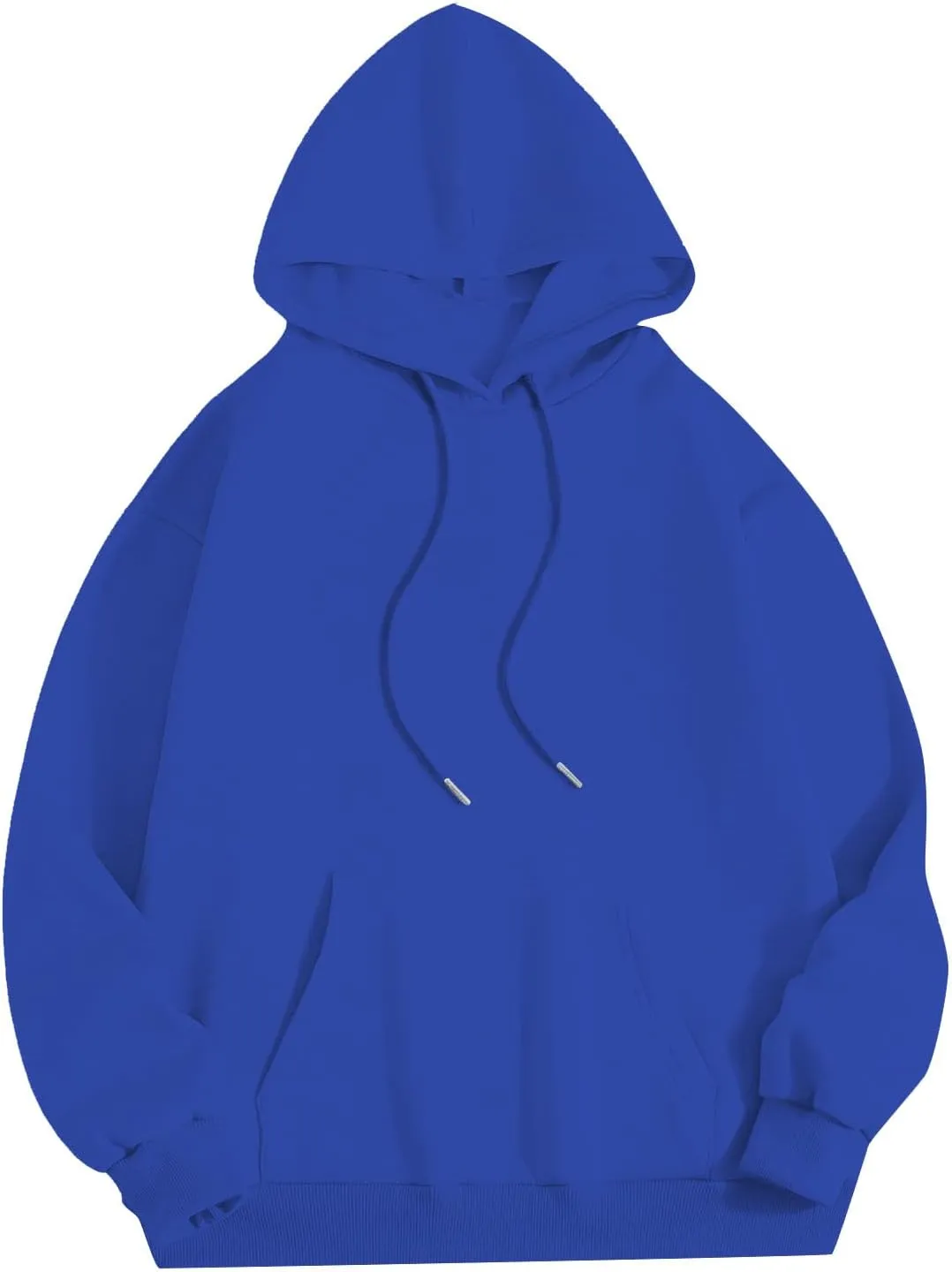 Pom Puff Oversized Hoodies for Women, Teen Girls Preppy Sweatshirt Pullover Long Sleeve Y2K Graphic Tees with Pockets