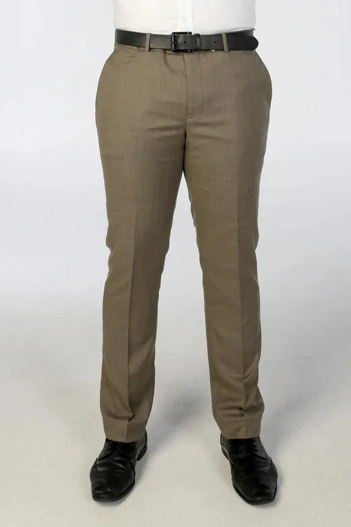 Premium Men's Tailored Fit Plaid Formal 2 Piece Suit, for Weddings Business and Special Events
