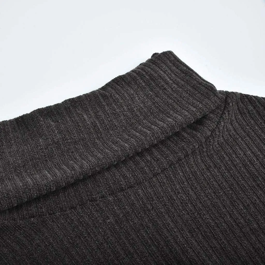 SHAOBGE Wool Trench Coat Women Tops Long Sweater Pullover Loose Women Sleeve Button Knitted plus Size Sweater Dress for