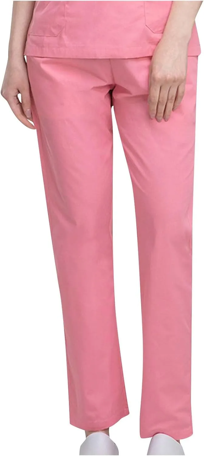 Straight Leg Pants for Women Drawstring Casual Lounge Soft Trousers Stretch Breathable Joggings with Drawstring