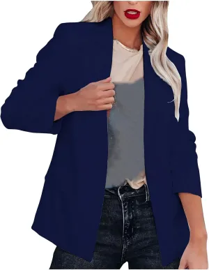 TARIENDY Fall Blazers for Women 2025 Womens Business Casual Blazers Long Sleeve Jackets Lightweight Open Front Cardigan