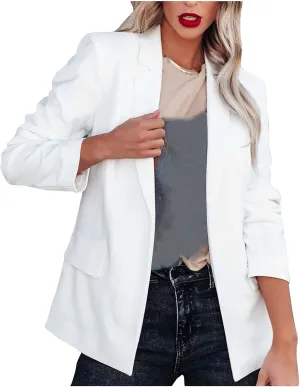 TARIENDY Fall Blazers for Women 2025 Womens Business Casual Blazers Long Sleeve Jackets Lightweight Open Front Cardigan