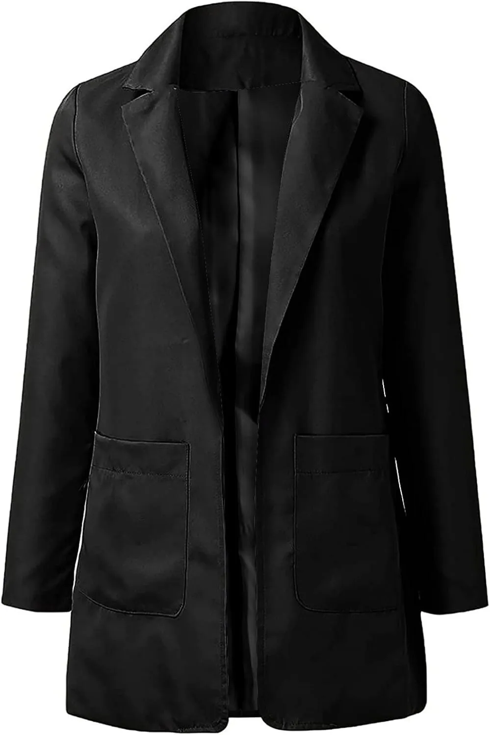 TARIENDY Office Suit Jacket for Women Ladies Open Front Casual Outfits Long Sleeve Suit Jacket Fashion Business Work Blazers