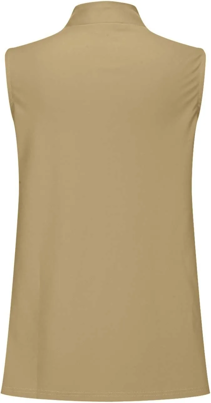 TARIENDY Sleeveless Blazers for Women Womens Fashion Going Out Blazers Sleeveless Jackets Casual Open Front Cardigan 2025