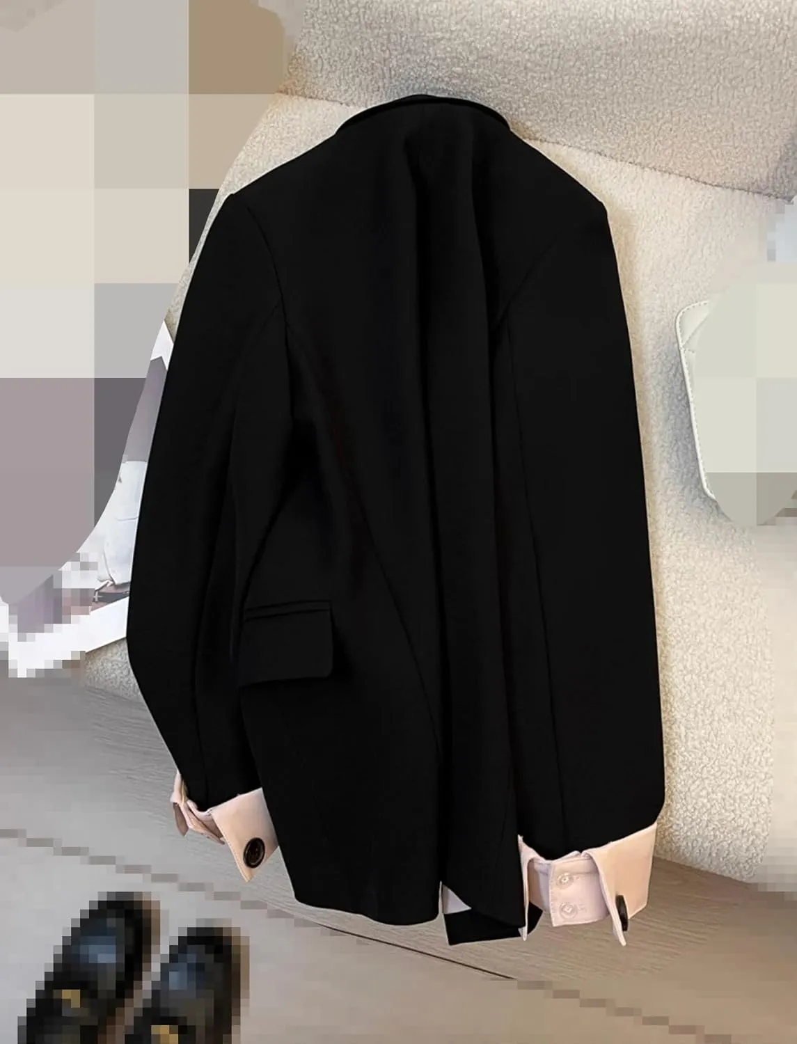 Women's Blazer Jacket Korean Casual Loose Suits