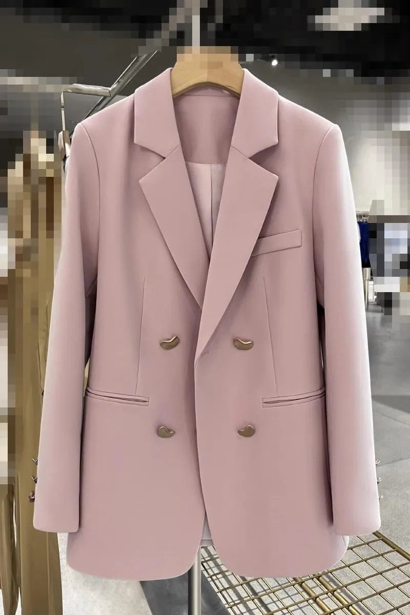 Women's Blazer Jacket Spring Casual Work Loose Suits