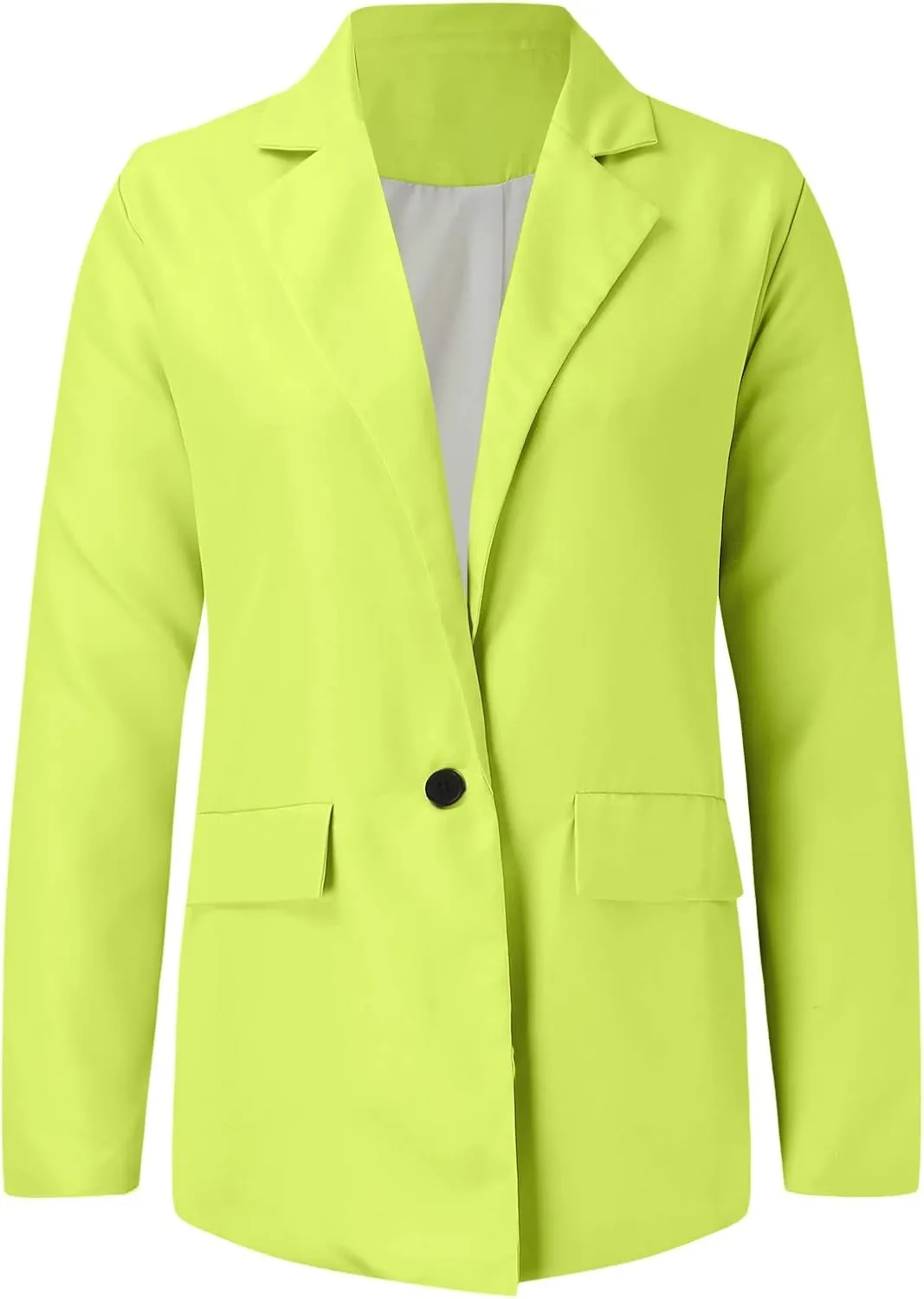 Women's Blazers & Suit Jackets Tweed Womens Tops Open Front Work Plaid Blazers Loose Fit With Pockets Blazers
