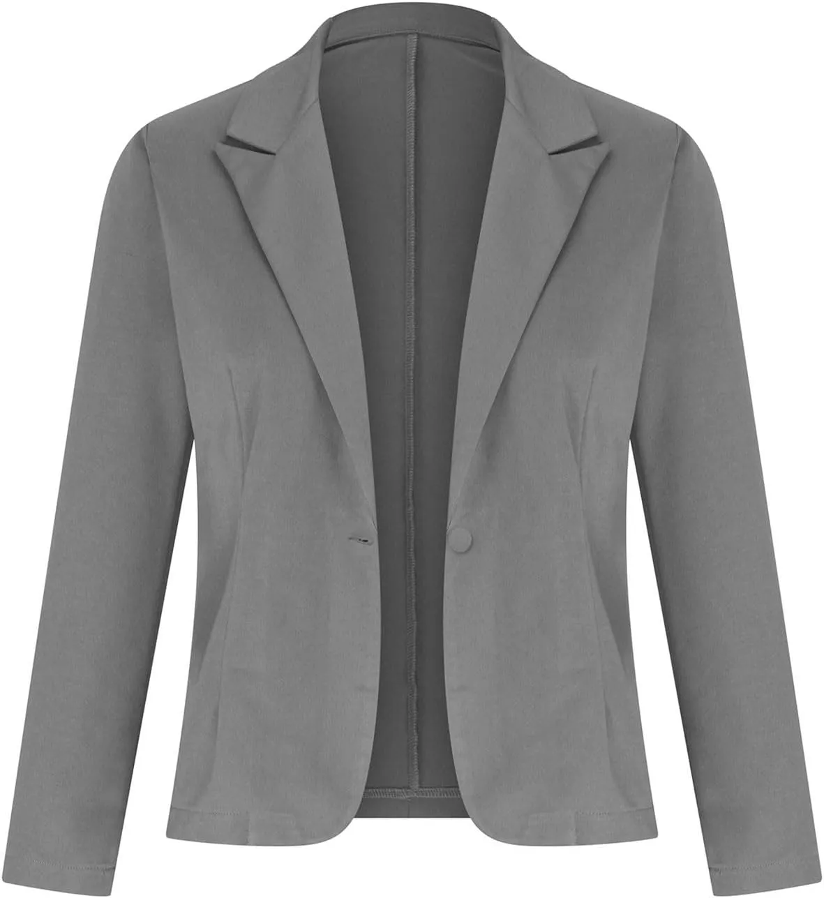 Womens Blazers for Work Casual Open Front Blazer Long Sleeve Work Office Jacket Lapel Collar Cardigan Jacket