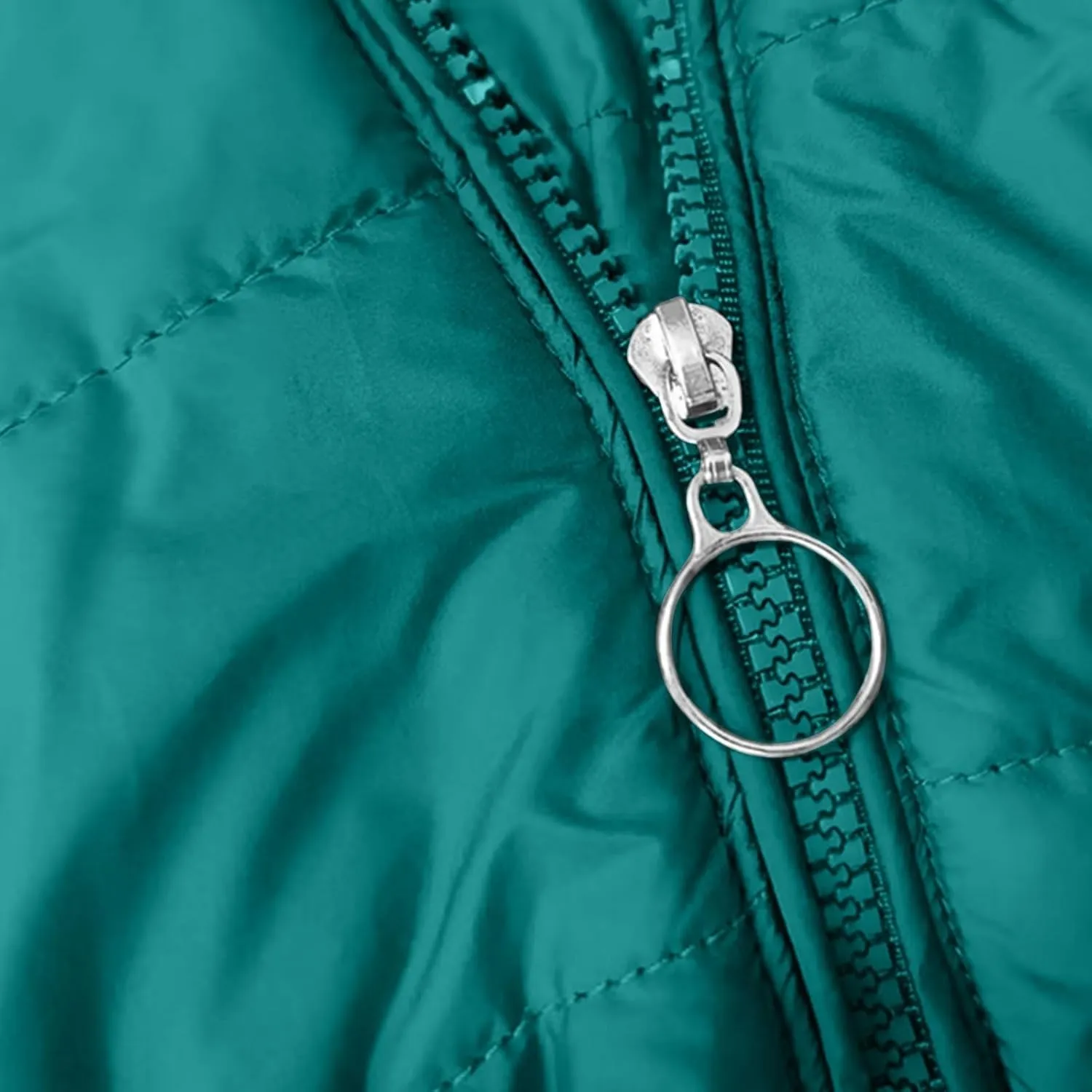 Women's Full Zip Fleece Quilted Jackets Solid Color Fuzzy Sherpa Lined Hooded Cardigans Jacket with Zipper Pockets
