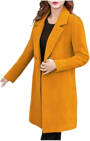 Womens Hooded Trench Coat Winter Lightweight Waterproof Rain Jacket Outdoor Button Down Oversized Windbreaker Outwear