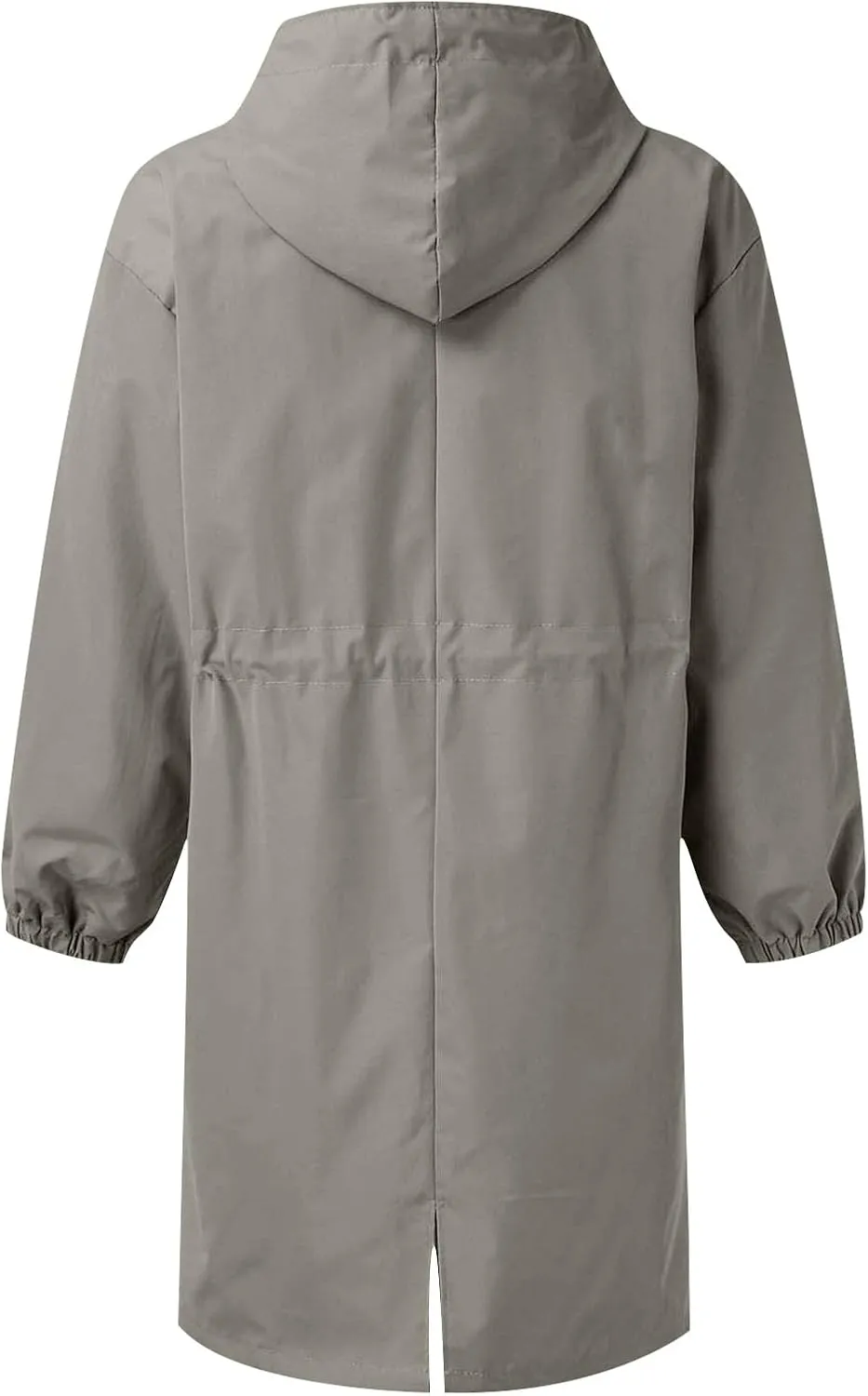 Womens Lightwight Loose Fit Long Jackets Long Sleeve Button Down Oversized Windbreaker Casual Open Front Cardigans
