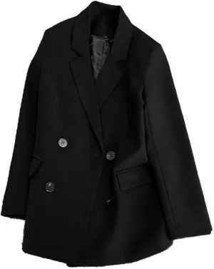Women's Suit Spring Autumn Retro Slim Blazer Jacket