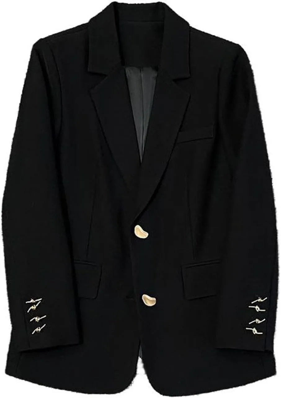 Women's Suit Spring Vintage-Style Loose Suits for Women