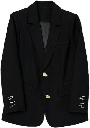 Women's Suit Spring Vintage-Style Loose Suits for Women