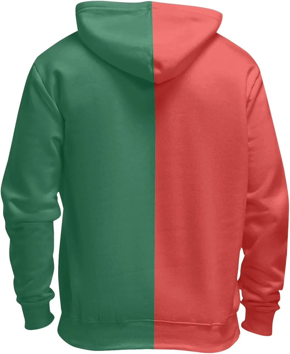 Zip Hoodies For Men Patchwork Cotton Hooded Oversized Thermal Light Weight Hoody Sweatshirt